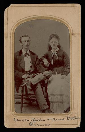 Primary view of object titled '[Uncle Rollin and Aunt Dolly Stirman]'.