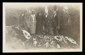Primary view of object titled '[Aunt Dollie Stirman laid to rest in Kaufman, Texas]'.