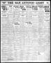 Thumbnail image of item number 1 in: 'The San Antonio Light (San Antonio, Tex.), Vol. 34, No. 99, Ed. 1 Wednesday, April 30, 1913'.