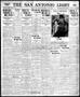 Thumbnail image of item number 1 in: 'The San Antonio Light (San Antonio, Tex.), Vol. 34, No. 120, Ed. 1 Wednesday, May 21, 1913'.