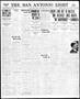 Thumbnail image of item number 1 in: 'The San Antonio Light (San Antonio, Tex.), Vol. 34, No. 198, Ed. 1 Thursday, August 7, 1913'.