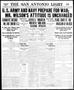 Thumbnail image of item number 1 in: 'The San Antonio Light (San Antonio, Tex.), Vol. 34, No. 94, Ed. 1 Thursday, April 23, 1914'.