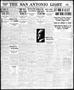 Thumbnail image of item number 1 in: 'The San Antonio Light (San Antonio, Tex.), Vol. 34, No. 259, Ed. 1 Tuesday, October 6, 1914'.