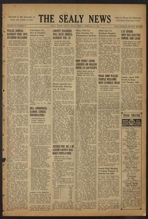 Primary view of object titled 'The Sealy News (Sealy, Tex.), Vol. 52, No. 50, Ed. 1 Friday, February 21, 1941'.