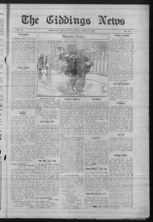 The Giddings News (Giddings, Tex.), Vol. 35, No. 44, Ed. 1 Friday, March 21, 1924