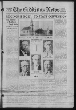 The Giddings News (Giddings, Tex.), Vol. 44, No. 11, Ed. 1 Friday, July 10, 1931