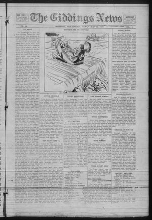The Giddings News (Giddings, Tex.), Vol. 44, No. 14, Ed. 1 Friday, July 31, 1931