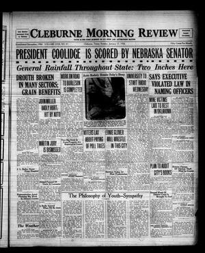 Primary view of object titled 'Cleburne Morning Review (Cleburne, Tex.), Vol. 22, No. 41, Ed. 1 Sunday, January 17, 1926'.