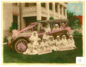 Primary view of object titled 'Nurses at Taylor Sanitarium'.