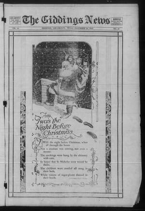 The Giddings News (Giddings, Tex.), Vol. 44, No. 35, Ed. 1 Thursday, December 24, 1931