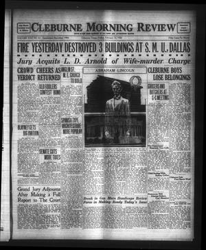 Cleburne Morning Review (Cleburne, Tex.), Vol. 22, No. 63, Ed. 1 Friday, February 12, 1926