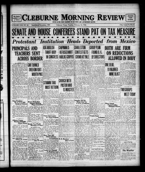 Cleburne Morning Review (Cleburne, Tex.), Vol. 22, No. 66, Ed. 1 Tuesday, February 16, 1926