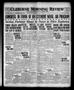 Newspaper: Cleburne Morning Review (Cleburne, Tex.), Vol. 22, No. 67, Ed. 1 Wedn…