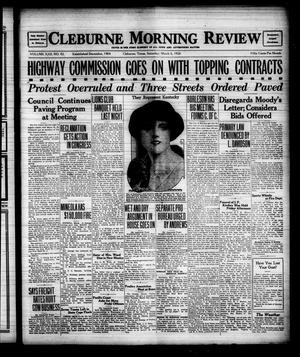 Cleburne Morning Review (Cleburne, Tex.), Vol. 22, No. 82, Ed. 1 Saturday, March 6, 1926