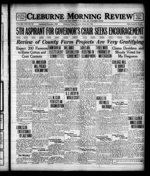 Cleburne Morning Review (Cleburne, Tex.), Vol. 22, No. 94, Ed. 1 Saturday, March 20, 1926