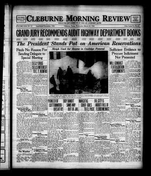 Cleburne Morning Review (Cleburne, Tex.), Vol. 22, No. 97, Ed. 1 Wednesday, March 24, 1926