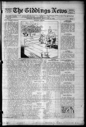 The Giddings News (Giddings, Tex.), Vol. 45, No. 8, Ed. 1 Friday, June 17, 1932
