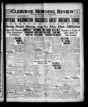 Cleburne Morning Review (Cleburne, Tex.), Vol. 22, No. 133, Ed. 1 Wednesday, May 5, 1926