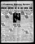Newspaper: Cleburne Morning Review (Cleburne, Tex.), Vol. 22, No. 138, Ed. 1 Wed…