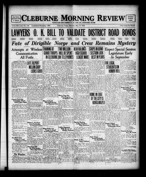 Cleburne Morning Review (Cleburne, Tex.), Vol. 22, No. 140, Ed. 1 Saturday, May 15, 1926