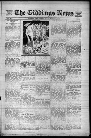 The Giddings News (Giddings, Tex.), Vol. 53, No. 44, Ed. 1 Friday, March 14, 1941