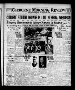 Cleburne Morning Review (Cleburne, Tex.), Vol. 22, No. 156, Ed. 1 Thursday, June 3, 1926
