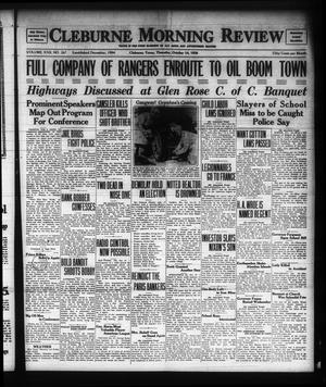 Cleburne Morning Review (Cleburne, Tex.), Vol. 22, No. 267, Ed. 1 Thursday, October 14, 1926