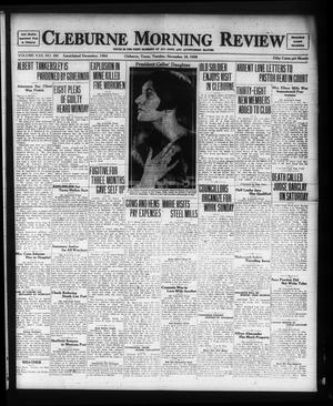 Cleburne Morning Review (Cleburne, Tex.), Vol. 22, No. 300, Ed. 1 Tuesday, November 16, 1926
