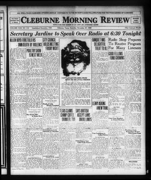 Cleburne Morning Review (Cleburne, Tex.), Vol. 22, No. 310, Ed. 1 Saturday, November 27, 1926