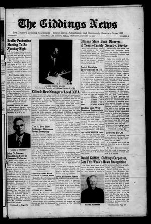 The Giddings News (Giddings, Tex.), Vol. 67, No. 6, Ed. 1 Thursday, January 12, 1956