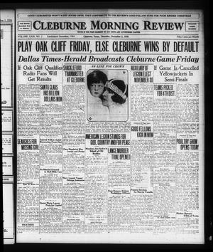 Cleburne Morning Review (Cleburne, Tex.), Vol. 23, No. 2, Ed. 1 Thursday, December 2, 1926