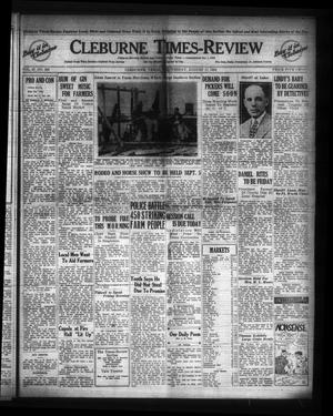Cleburne Times-Review (Cleburne, Tex.), Vol. 27, No. 269, Ed. 1 Wednesday, August 17, 1932