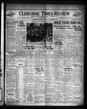 Cleburne Times-Review (Cleburne, Tex.), Vol. 27, No. 294, Ed. 1 Friday, September 16, 1932