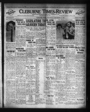 Cleburne Times-Review (Cleburne, Tex.), Vol. 27, No. 298, Ed. 1 Wednesday, September 21, 1932