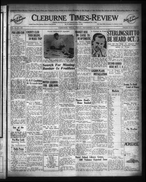 Cleburne Times-Review (Cleburne, Tex.), Vol. 27, No. 300, Ed. 1 Friday, September 23, 1932