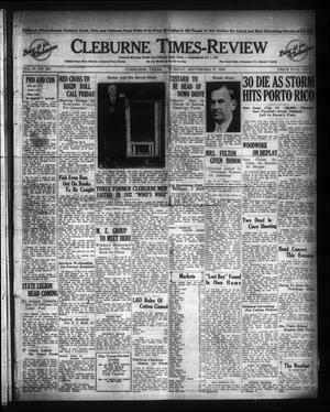 Cleburne Times-Review (Cleburne, Tex.), Vol. 27, No. 303, Ed. 1 Tuesday, September 27, 1932