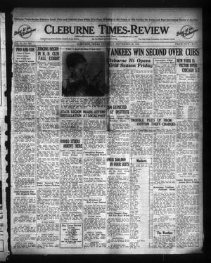 Cleburne Times-Review (Cleburne, Tex.), Vol. 27, No. 305, Ed. 1 Thursday, September 29, 1932