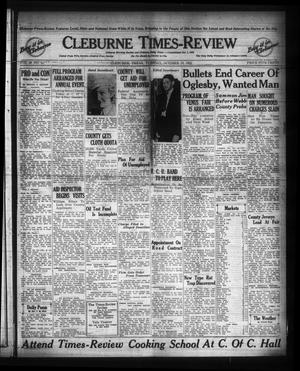 Cleburne Times-Review (Cleburne, Tex.), Vol. 28, No. 12, Ed. 1 Tuesday, October 18, 1932