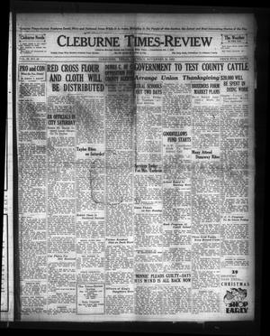 Cleburne Times-Review (Cleburne, Tex.), Vol. 28, No. 40, Ed. 1 Sunday, November 20, 1932