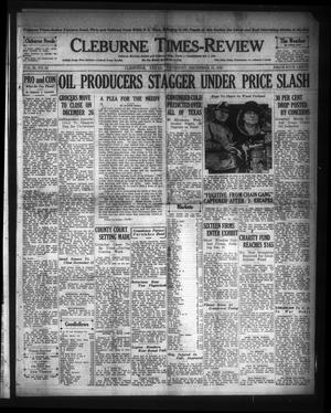 Cleburne Times-Review (Cleburne, Tex.), Vol. 28, No. 62, Ed. 1 Thursday, December 15, 1932