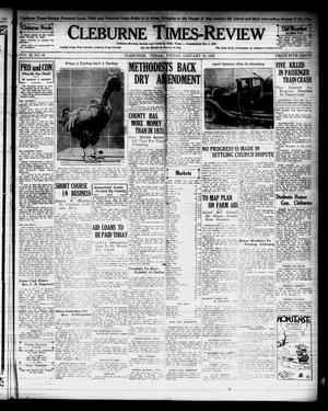 Cleburne Times-Review (Cleburne, Tex.), Vol. 28, No. 86, Ed. 1 Friday, January 13, 1933