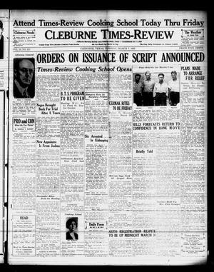 Cleburne Times-Review (Cleburne, Tex.), Vol. 28, No. 131, Ed. 1 Tuesday, March 7, 1933