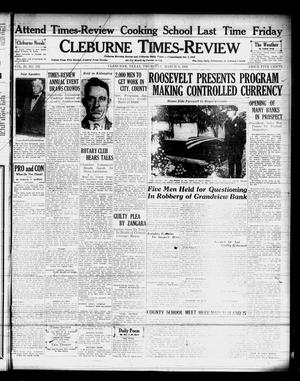 Cleburne Times-Review (Cleburne, Tex.), Vol. 28, No. 133, Ed. 1 Thursday, March 9, 1933