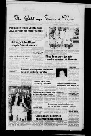 The Giddings Times & News (Giddings, Tex.), Vol. 98, No. 11, Ed. 1 Thursday, September 10, 1987