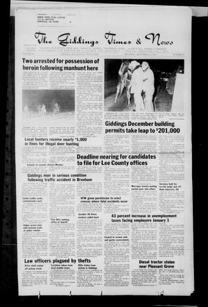 The Giddings Times & News (Giddings, Tex.), Vol. 98, No. 27, Ed. 1 Thursday, December 31, 1987