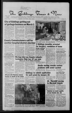 The Giddings Times & News (Giddings, Tex.), Vol. 100, No. 29, Ed. 1 Thursday, January 11, 1990
