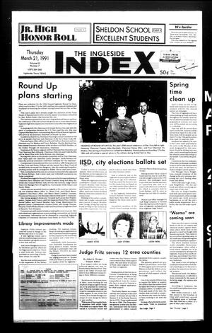The Ingleside Index (Ingleside, Tex.), Vol. 42, No. 7, Ed. 1 Thursday, March 21, 1991