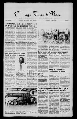 Giddings Times & News (Giddings, Tex.), Vol. 106, No. 4, Ed. 1 Thursday, July 13, 1995