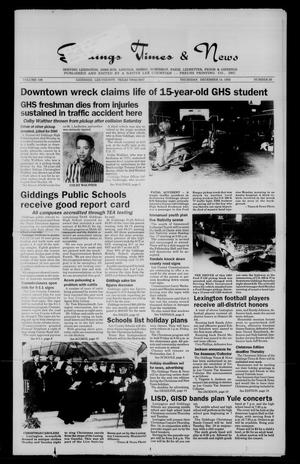 Giddings Times & News (Giddings, Tex.), Vol. 106, No. 26, Ed. 1 Thursday, December 14, 1995