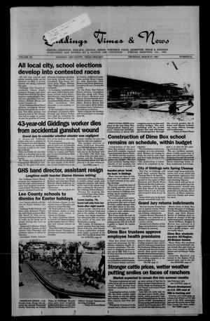 Giddings Times & News (Giddings, Tex.), Vol. 107, No. 41, Ed. 1 Thursday, March 27, 1997
